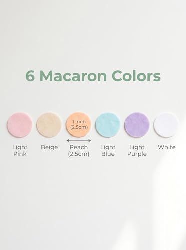 Mybbshower 1 Inch Pastel Tissue Paper Table Confetti Dots for Baby Shower Gender Reveal Birthday Party Decorations 2 oz - Image 3
