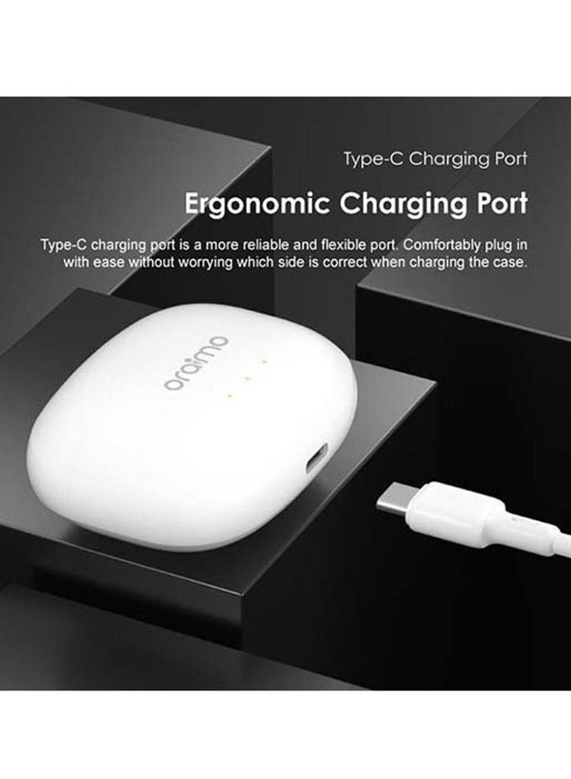 Phone Planet oraimo FreePods 3 TWS True Wireless Stereo Earbuds White With 1 Year Repair Warranty - Image 2