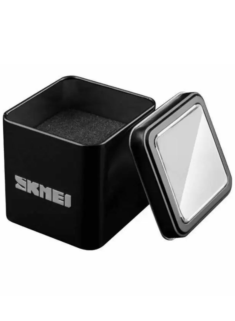 Skmei 9222 Automatic Mechanical Men's Watch, Stainless Steel Band - Image 3