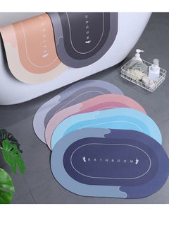 GOLDEN MILLION Floor mat toilet water absorption bathroom door anti-slip floor mat toilet floor mat  - Image 3