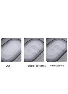 GOLDEN MILLION Floor mat toilet water absorption bathroom door anti-slip floor mat toilet floor mat  - Image 4