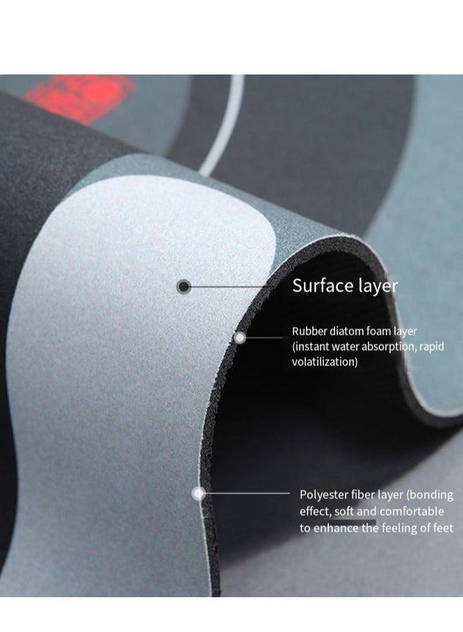 جولدن ميليون وسائد لباب الحمام مقاوم للانزلاق - Image 5