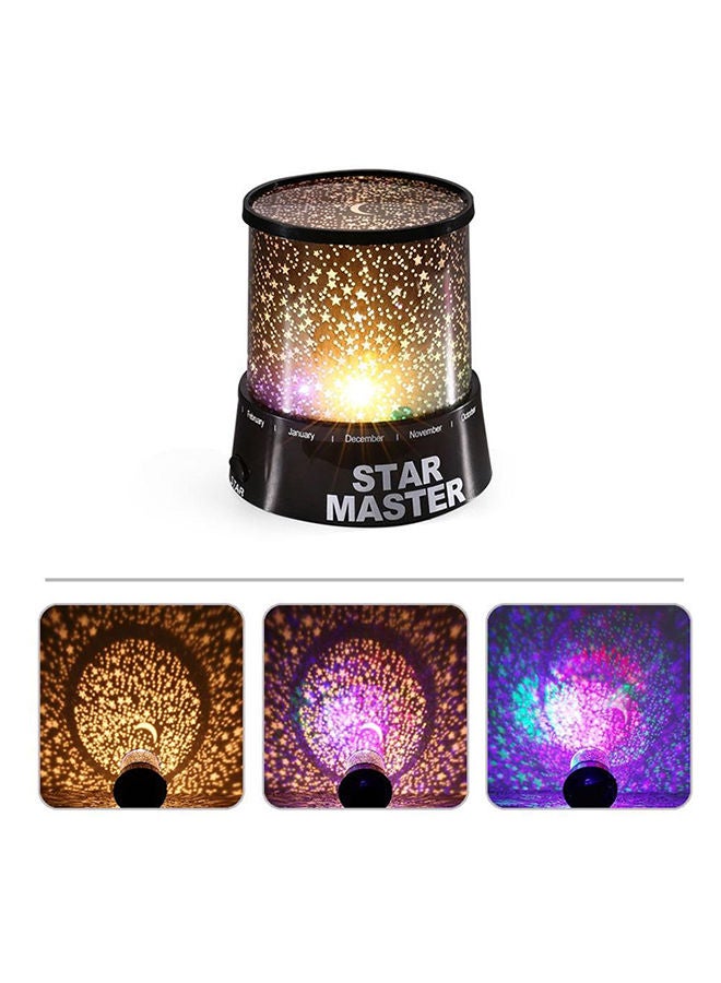 NIBEMINENT Stars Sky LED Night Light Black/White 18x16centimeter - Image 3