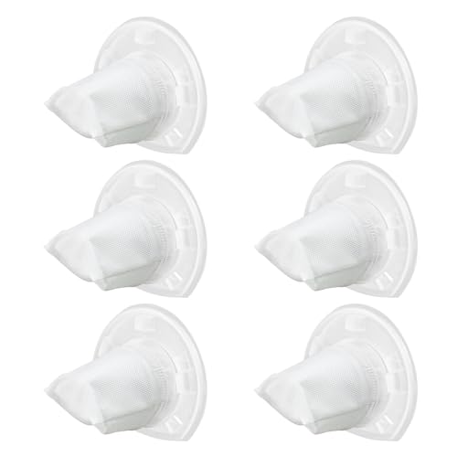 Funmit 6 Pack Filter Replacement for Black and Decker Power Tools VF110 Dustbuster Cordless Hand Vacuum CHV1410L CHV9610 CHV1210 CHV1410 CHV1510 BDH2000L, 90558113-01 - Image 1
