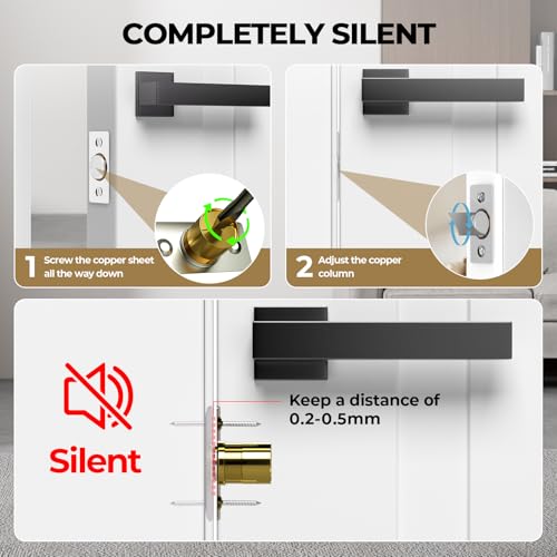 Tonitrui Silent Ball Catch, Adjustable Strong Magnet Door Catch，Using Noise Free, Replacing Door Ball Catch, with Identical Installation Dimension(2 Pack, Silver) - Image 3