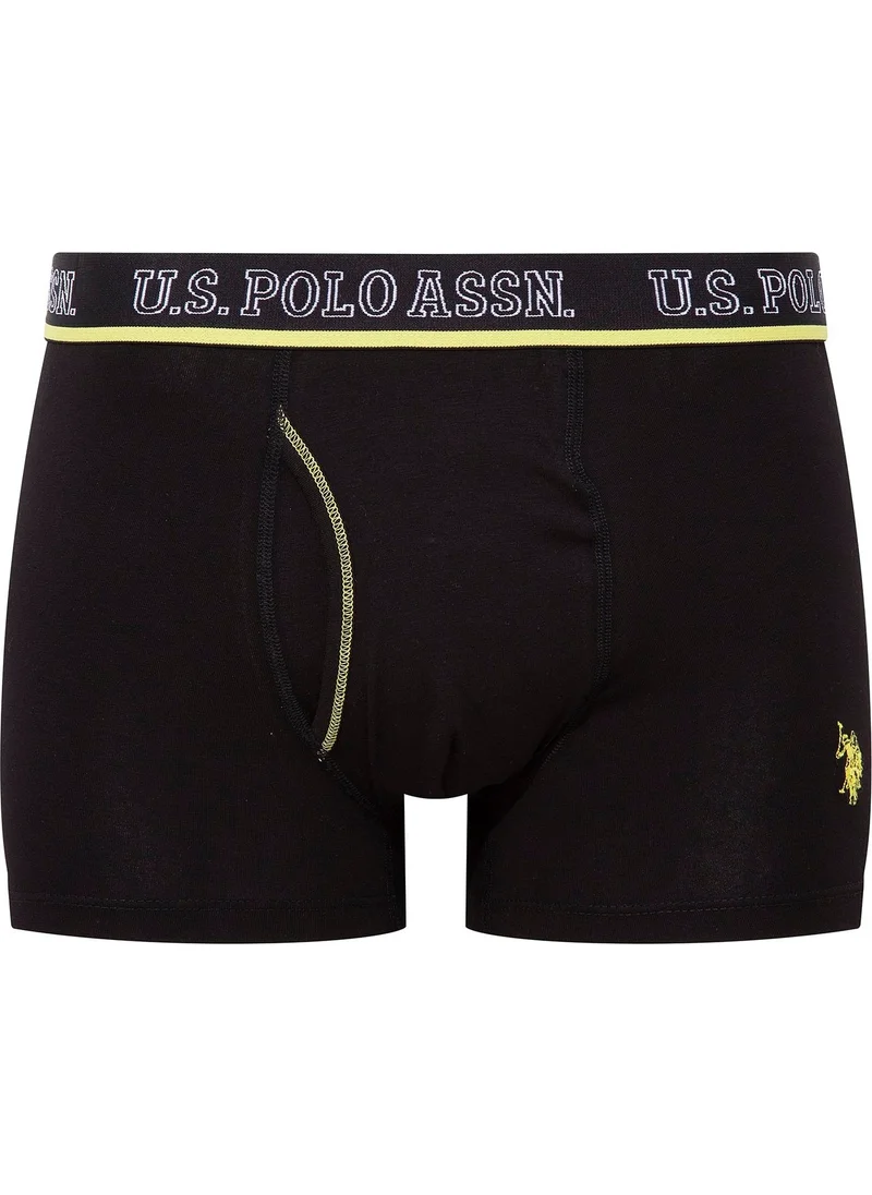 يو اس بولو اسن BASE. POLO ASSN. Men's Anthracite-Sax-Black 3-pack Boxer 80508