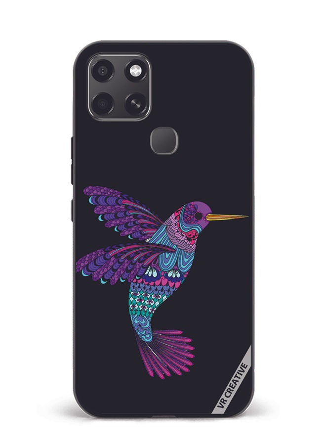VR CREATIVE Protective Case Cover For Infinix Smart 6 Bird Design Multicolour - Image 1