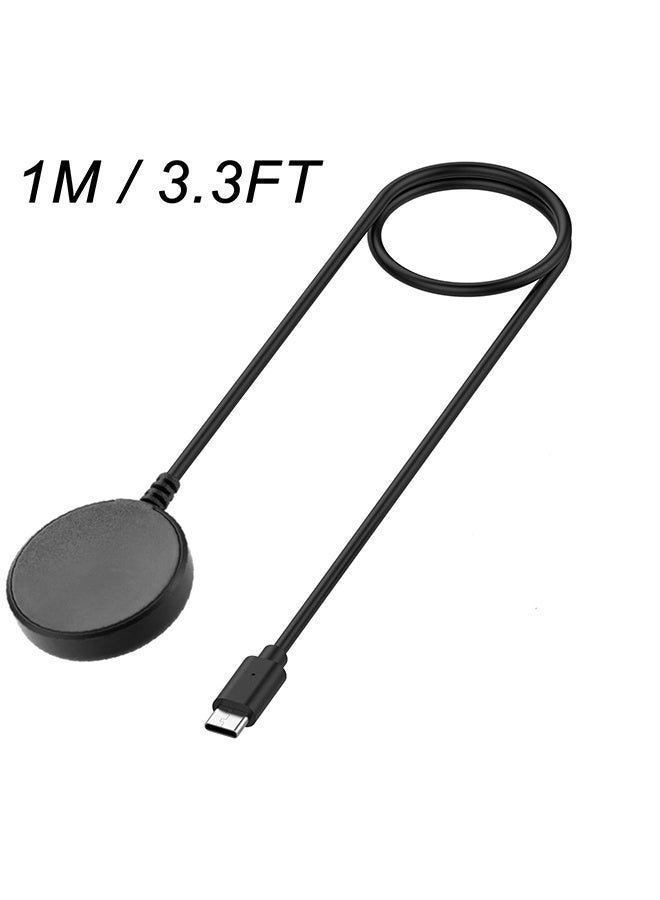 Tersely 1M USB C Charging Cable for Samsung Galaxy Watch 9/8/Ultra2 | Replacement Magnetic Charging Dock for Watch 8 Classic/7/6/6 Classic/5/5 Pro/4/4 Classic/3/Active 2/Active - Image 4