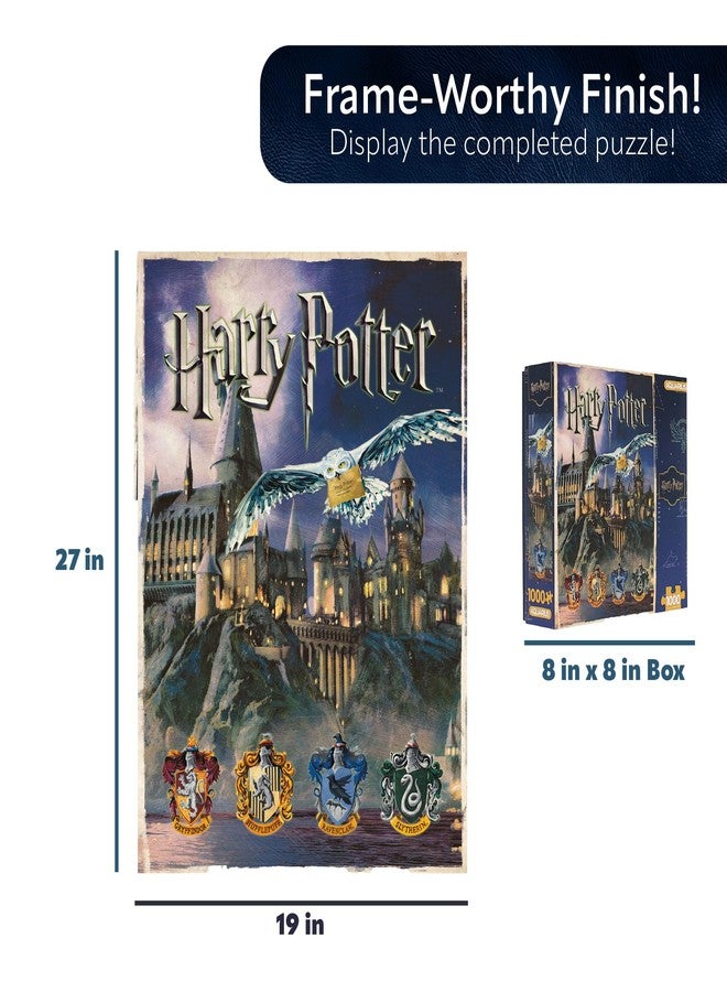 AQUARIUS Harry Potter Hogwarts 1000 Piece Jigsaw Puzzle – Collector Box, Officially Licensed Wizarding World Puzzle Featuring Hogwarts Castle and House Crests - Image 5