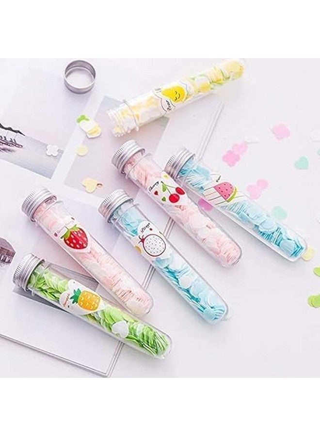 Blissful Paper Soap Bottle Flavored Portable Tube for Hand Wash Travelling Return Gift,Flower Design Tube Shape Bottle Paper Soap Clean Soft Bath (Pack of 6) - Image 5