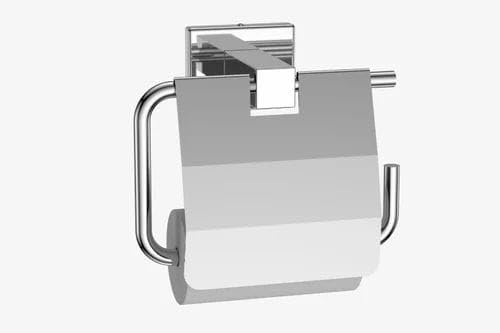 Stainless Steel Toilet Paper Holder for Bathroom/Toilet Roll Holder/Tissue Paper Holder/Kitchen Paper Holder/Lavatory/Bathroom Accessories - Pack of 1 (Chrome) - Image 1