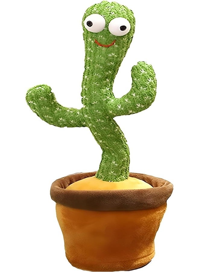 FORUG Rechargeable Talking Cactus Baby Toys for Kids Dancing Cactus Toys Can Sing Wriggle & Singing Recording Repeat What You Say Funny Toys for Children Playing Home Decor for Kids - Image 1