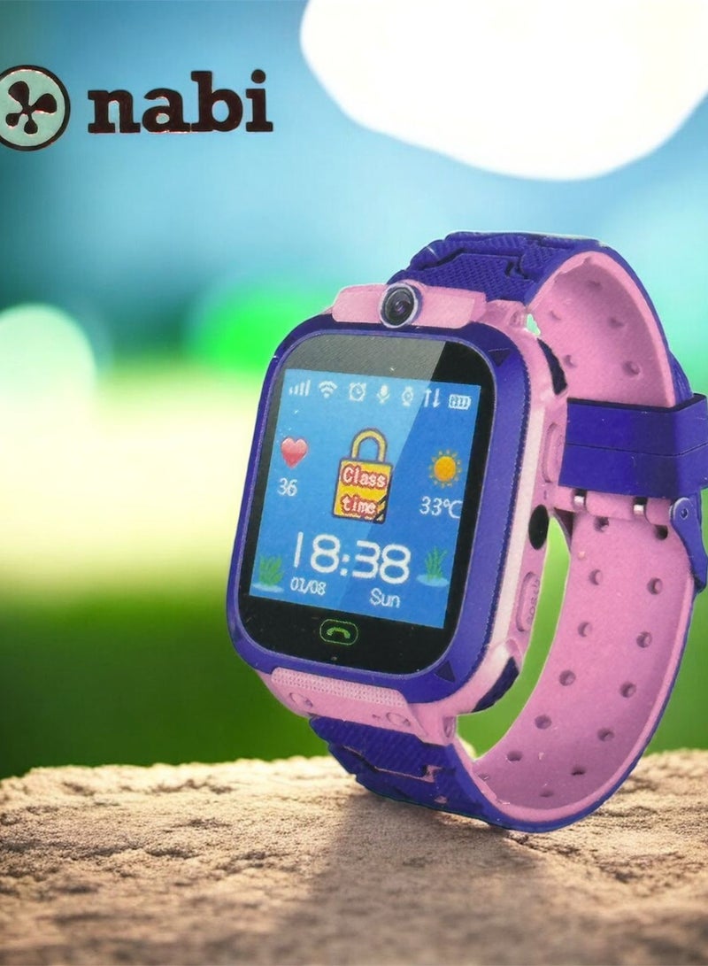 نابي ساعة نابي الذكية نابي Z3 باللون الوردي