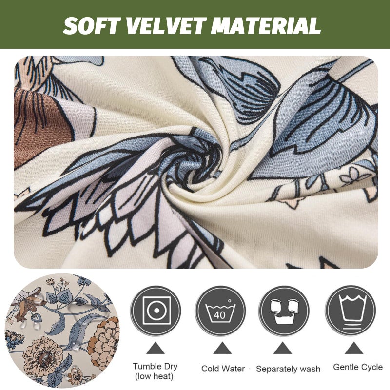 FUANGUI Banquet Armchair Slipcover Chair Covers with Arms Stretch Club Chair Slipcover Soft Armchair Sofa Covers Anti-Slip Furniture Protector for Dogs Pets Home Living Room Decor - Image 5