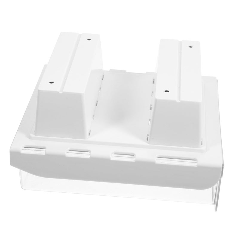 Non Punch High Block Desk Drawer Organizer 18.5cm Wide Storage Box for Home Office - Image 2