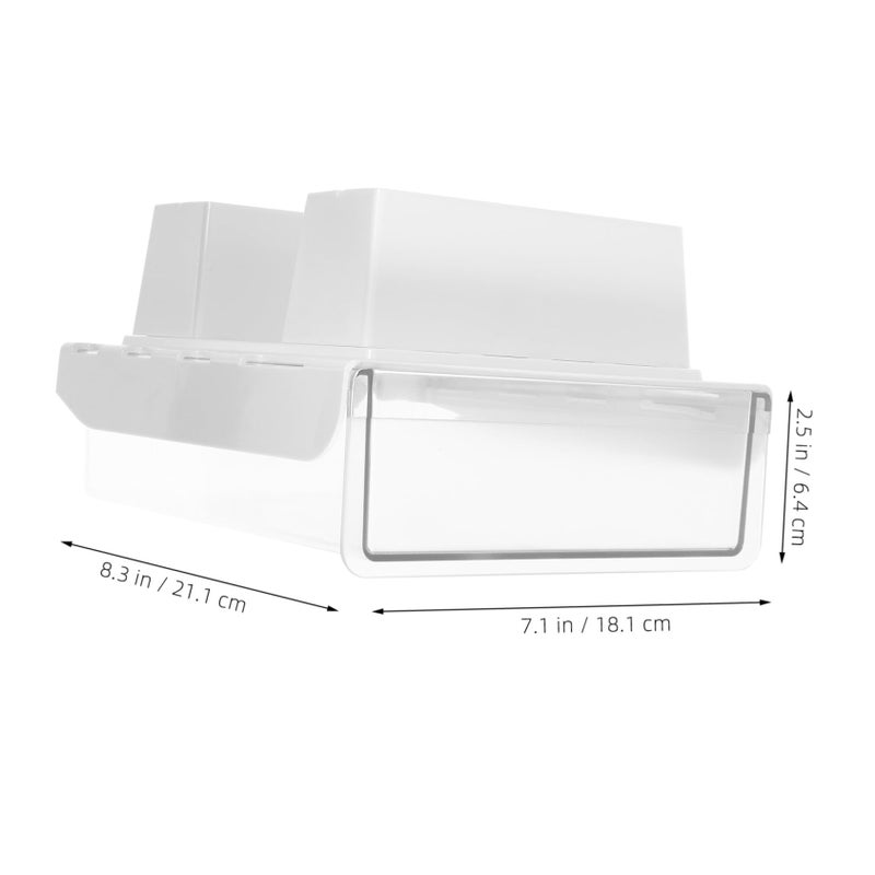 Non Punch High Block Desk Drawer Organizer 18.5cm Wide Storage Box for Home Office - Image 3