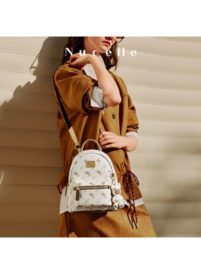 Nucelle Flying Horse Multifunctional Mini Dual-use Shoulder Crossbody Bag Lightweight Commuting Travel Small Backpack Birthday Gift For Women - Image 1