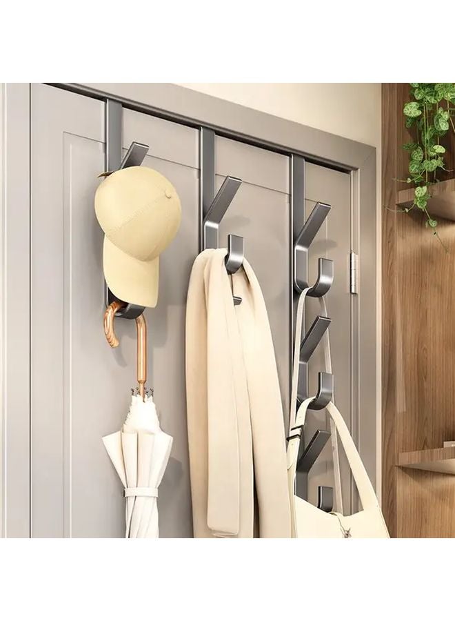 3 Hooks For Tree Branches Behind The Door No Drill Vertical Bar Hooks For Clothes Towels Bags - Image 2