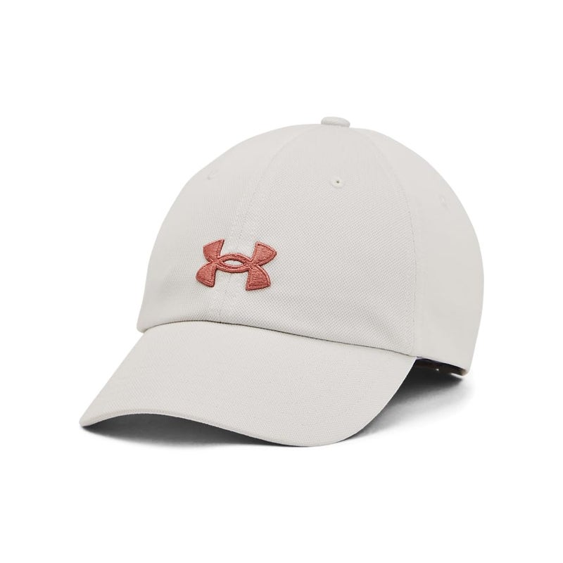 Under Armour Womens Blitzing Cap Adjustable, (114) White Clay / / Canyon Pink, One Size Fits Most - Image 4