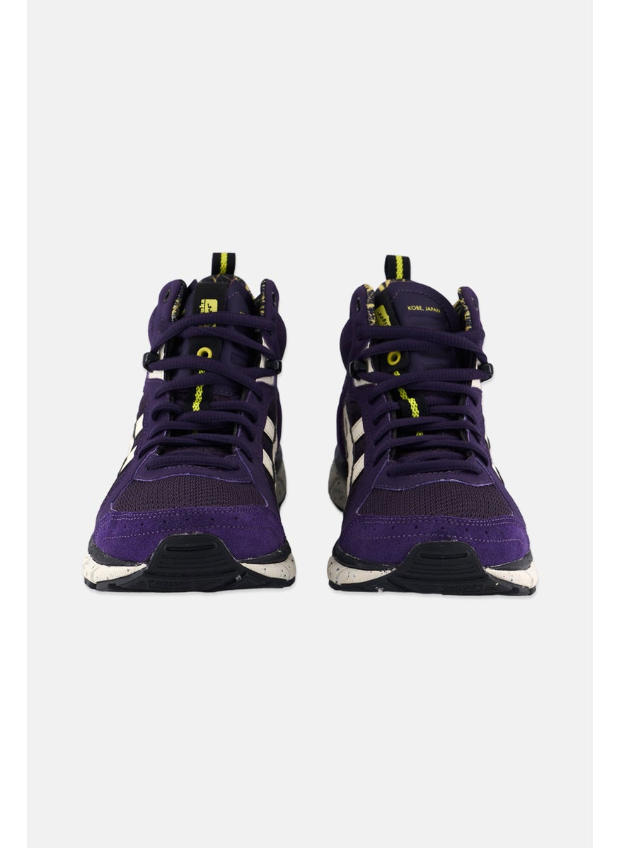 Asics Tiger Women Harandia Lace Up Runnig Shoes, Blackberry  - Image 3