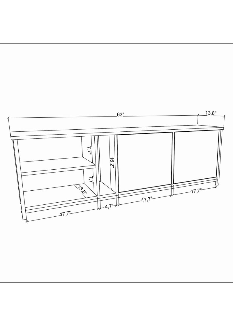 Decorotika - Primrose 160 cm TV Unit for TVs up to 65" - Image 1