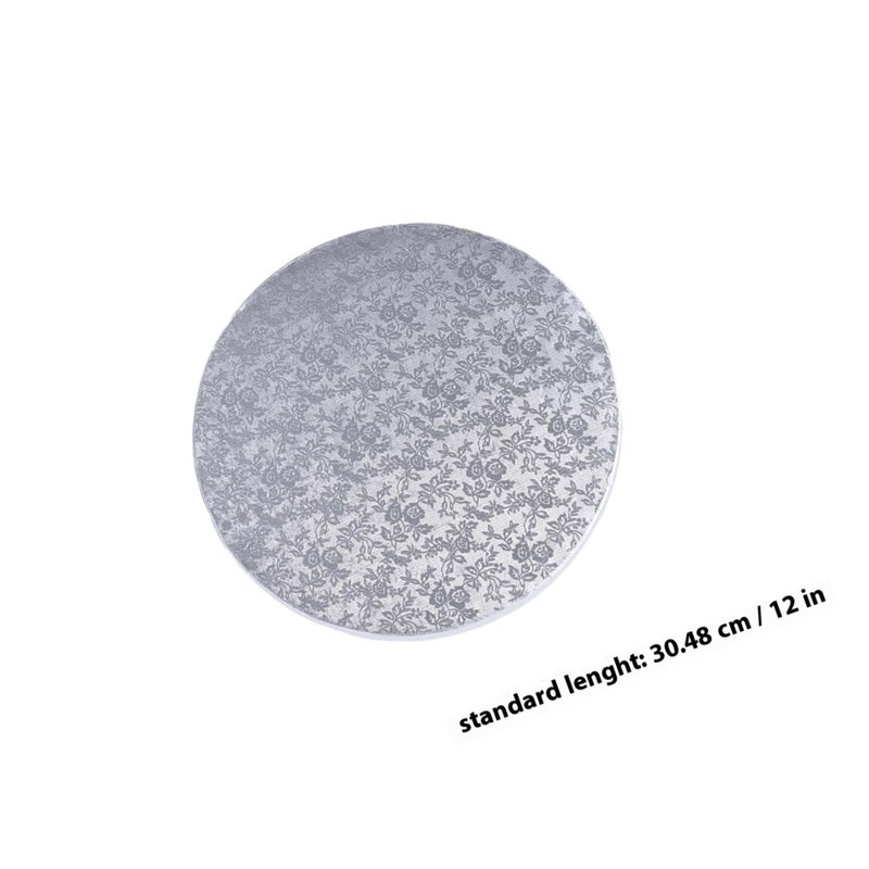 12 Inch Round Cake Board For Presenting Decorated Cakes Moving Plate Turntable Baking Tool - Image 2