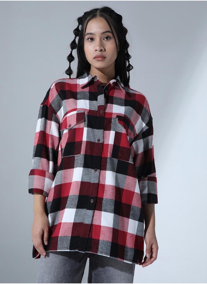 Hubberholme Check Shirt For Women  - Image 3