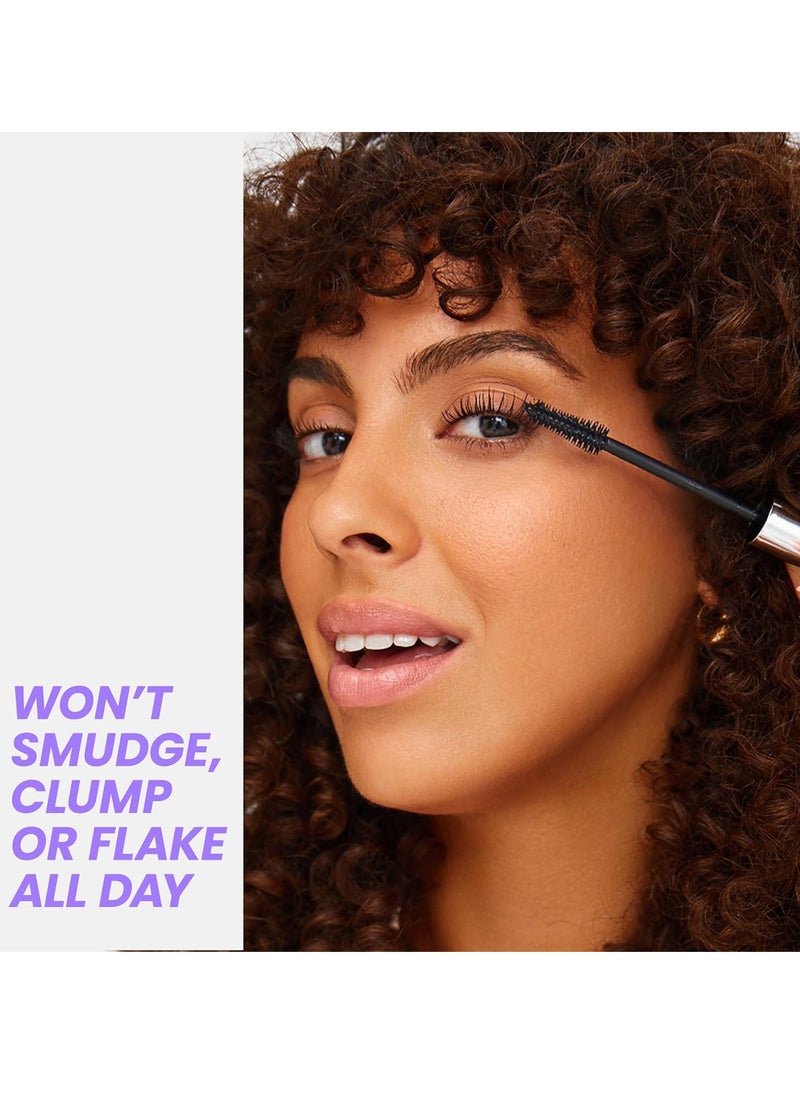 Wonderskin - Black Mascara for Volume Length and Curl Lengthening Volumizing Lash Mascara and Smudge Proof Eyelash Mascara - Image 1