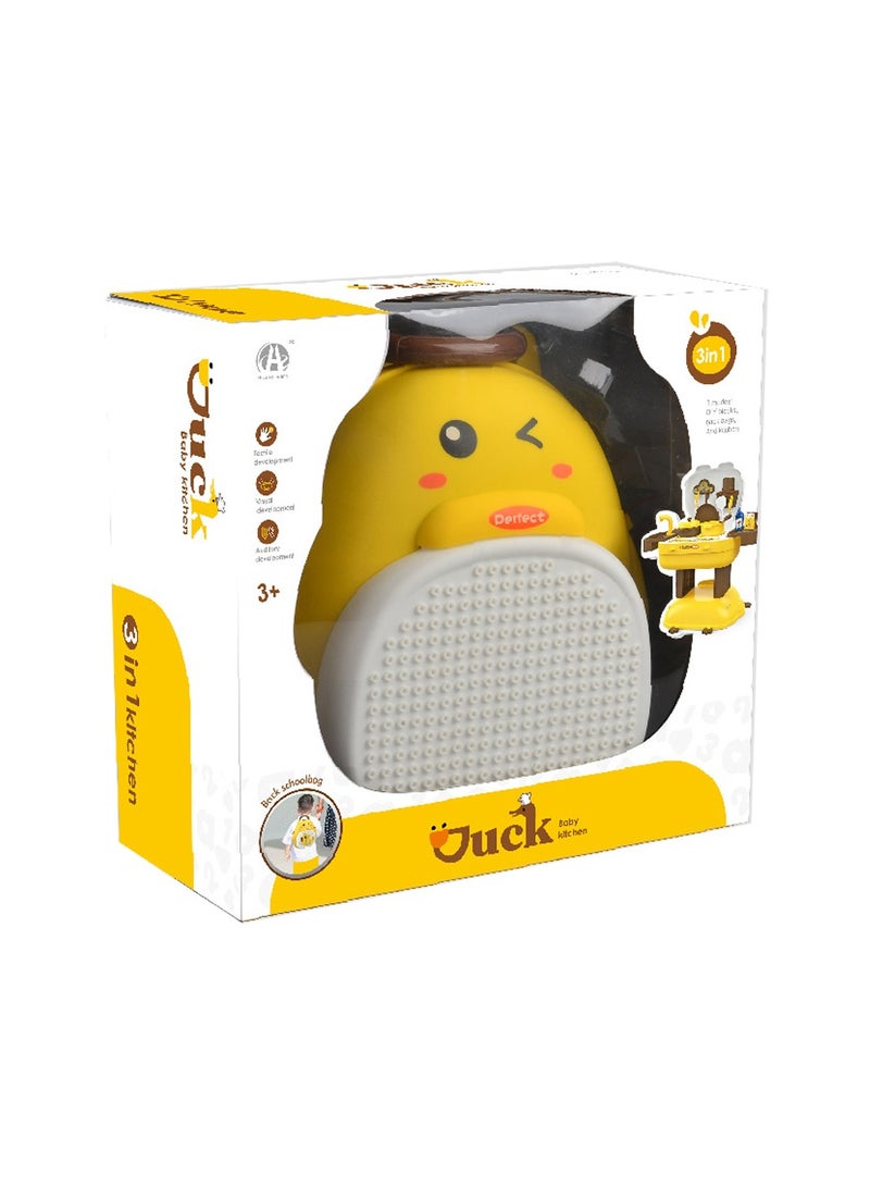 Little Yellow Duck Theme Backpack, Family Style - 36 Pcs - 3 in 1 - Image 3