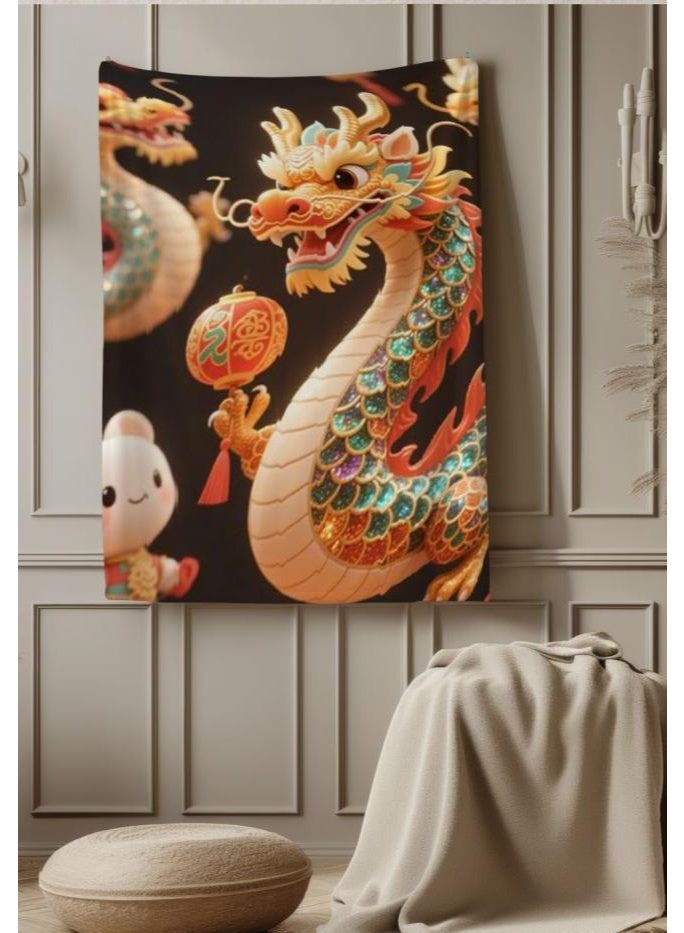 عام بطانية رقيقة من الفانيلا الكرتونية للأطفال والرضع (دافئة ومريحة، ومناسبة للنوم والألعاب) 70 سم * 100 سم - Image 2