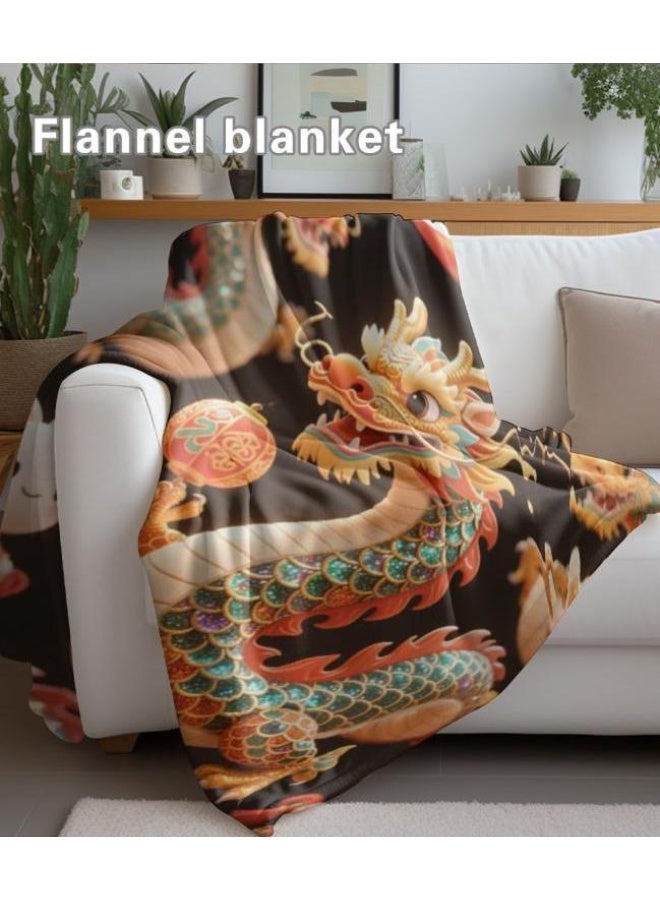 عام بطانية رقيقة من الفانيلا الكرتونية للأطفال والرضع (دافئة ومريحة، ومناسبة للنوم والألعاب) 70 سم * 100 سم - Image 5