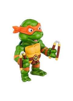 Teenage Mutant Ninja Turtles Jada Metalfigs Metal Die-Cast Michelangelo Figure (10 Cm)  - Image 1