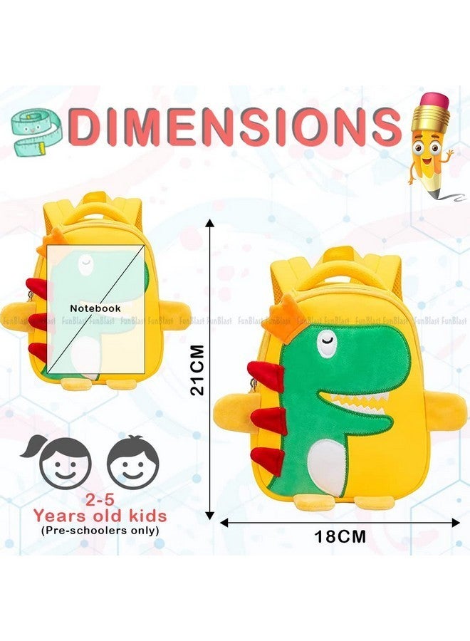 FunBlast Cute Fancy Bag for Kids - Small Size Picnic Bag for Baby,Boys,Girls/Lightweight Travel Mini Backpack for Kids - Multi Color (ONLY FOR 2-5 YEAR OLD) - Image 2