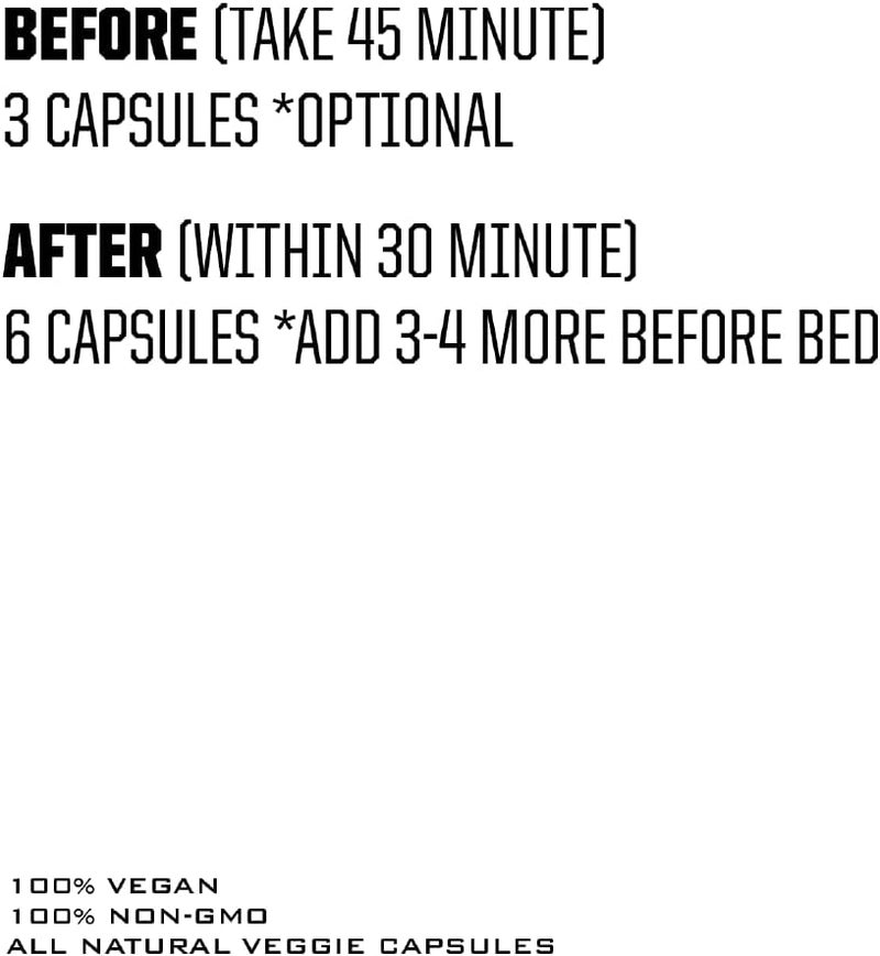 Ryno Power Recovery PostWorkout Supplement Capsules 33 Servings - Image 5