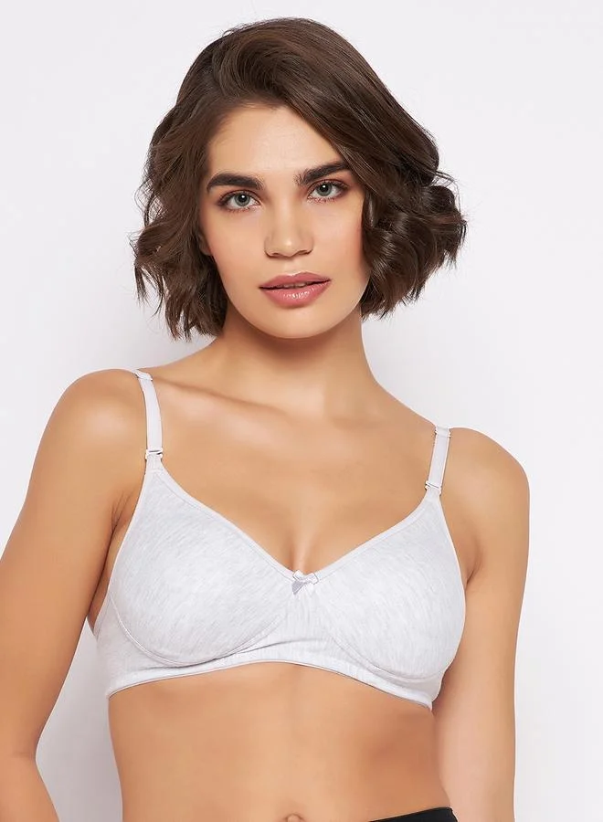 Clovia Clovia Pack of 2 - Lightly Padded Non-Wired Demi Cup Multiway T-Shirt Bra