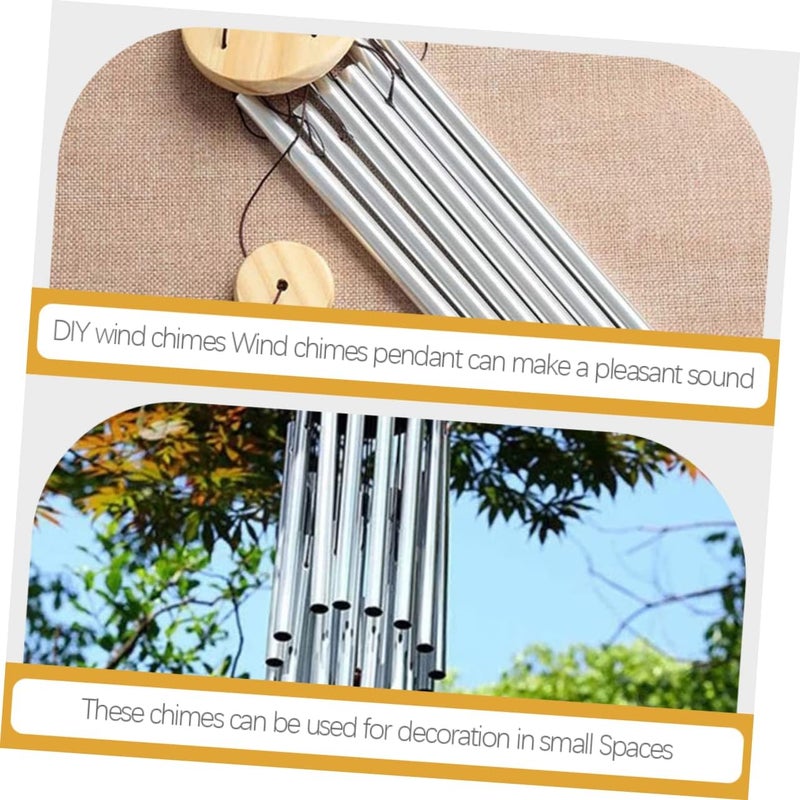 Reliable daily use design HANABASS Aluminum Tube Wind Chime Supplies 12pcs Replacement Chime Tube for Craft Fine polished finish - Image 4