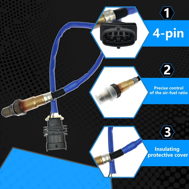 GMBooskr Oxygen Sensor Upstream O2 Sensor Compatible with 2011-2015 Chevy Cruze 2016 Cruze 2012-2020 Limited 2013-2021 Sonic Trax Volt 1.4L L4 for 2013-2021 Buick Encore 1.4L L4#55572993 213-4764 - Image 5