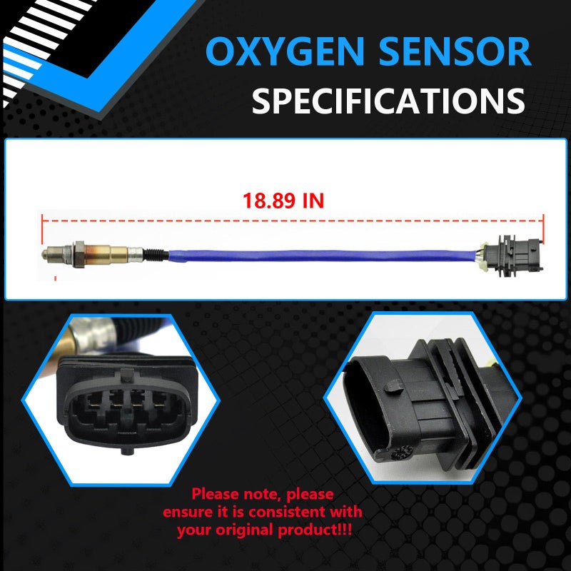 GMBooskr Oxygen Sensor Upstream O2 Sensor Compatible with 2011-2015 Chevy Cruze 2016 Cruze 2012-2020 Limited 2013-2021 Sonic Trax Volt 1.4L L4 for 2013-2021 Buick Encore 1.4L L4#55572993 213-4764 - Image 2