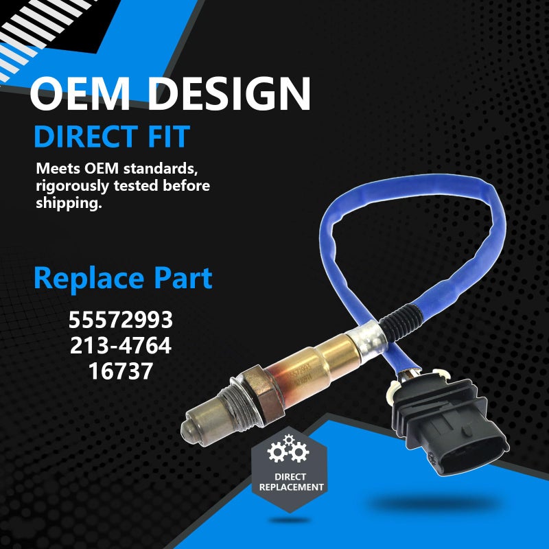 GMBooskr Oxygen Sensor Upstream O2 Sensor Compatible with 2011-2015 Chevy Cruze 2016 Cruze 2012-2020 Limited 2013-2021 Sonic Trax Volt 1.4L L4 for 2013-2021 Buick Encore 1.4L L4#55572993 213-4764 - Image 4