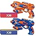 POKONBOY 2 Pack Blaster Guns Toy Guns for Boys with 60 Pack Refill Soft Foam Darts for Kids Birthday Gifts Party Supplies Hand Gun Toys for 6 Year Old Boys - Image 2
