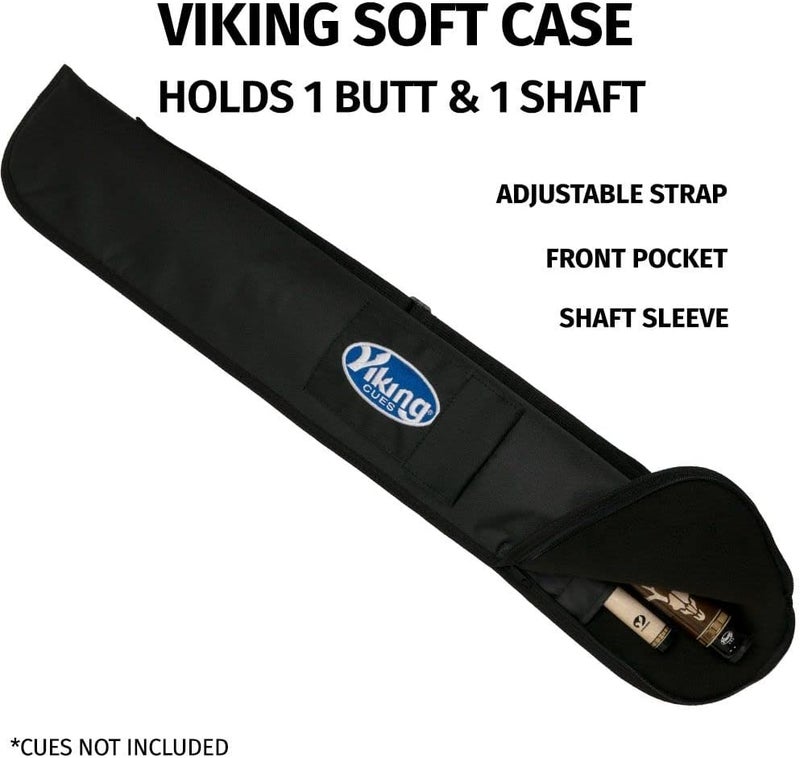 Viking Valhalla Pool Cue Case, Soft Stick Case With Shoulder Strap, Billiard Cue Holder, Table Accessories, Billiards Equipment - Image 4