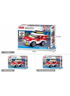 Sluban Sluban Town Series - Pull Back Rally Car Building Blocks 88 PCS - For Age 6+ Years Old  - Image 2