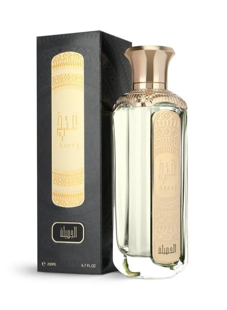 عطر الجميلة من عتيج للعطور او دي بارفيوم -200مل