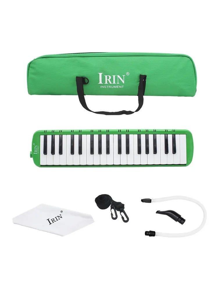 Generic IRIN 37-Key Melodica Kids School Professional Keyboard Green 