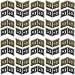 LAMJAM 40 PCS Metal Buff MTG Counters Tokens Plus 11 Life Token Dice Counters for MTG Magic Card Gaming Accessories - Image 3