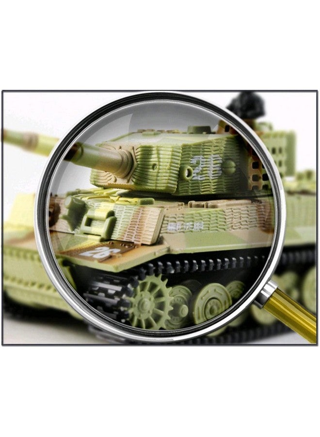 Cheerwing 1:72 German Tiger I Panzer Tank Remote Control Mini RC Tank with Rotating Turret and Sound - Image 5