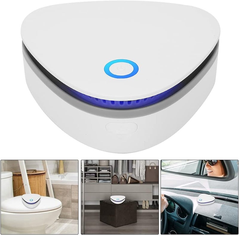 klarako Air Purifiers for Home,Portable Ozone Generator Odor Removal Machine for Household Office,UV Air Purifier Filters Air Cleaner for Smoke, Allergies, Pet Dander, Odor, Dust Remover - Image 2