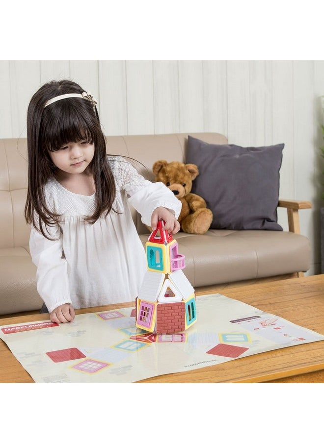 Magformers Magformers Build Up 50 Piece Set - Magnetic Tiles Building Blocks, Educational Kit, STEM Toy Set - Magnetic Building Tiles for Kids to Develop Problem-Solving Abilities and Shape Recognition  - Image 2