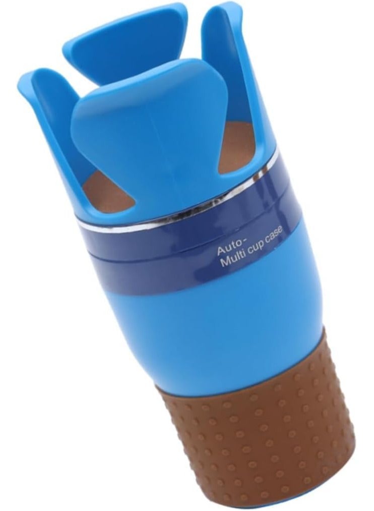 Multifunctional Car Cup Holder - Vehicle-Mounted Water Cup Drink Holder Dual Cup Mount Extender Organizer 360° Rotating Base Adjustable - Image 5