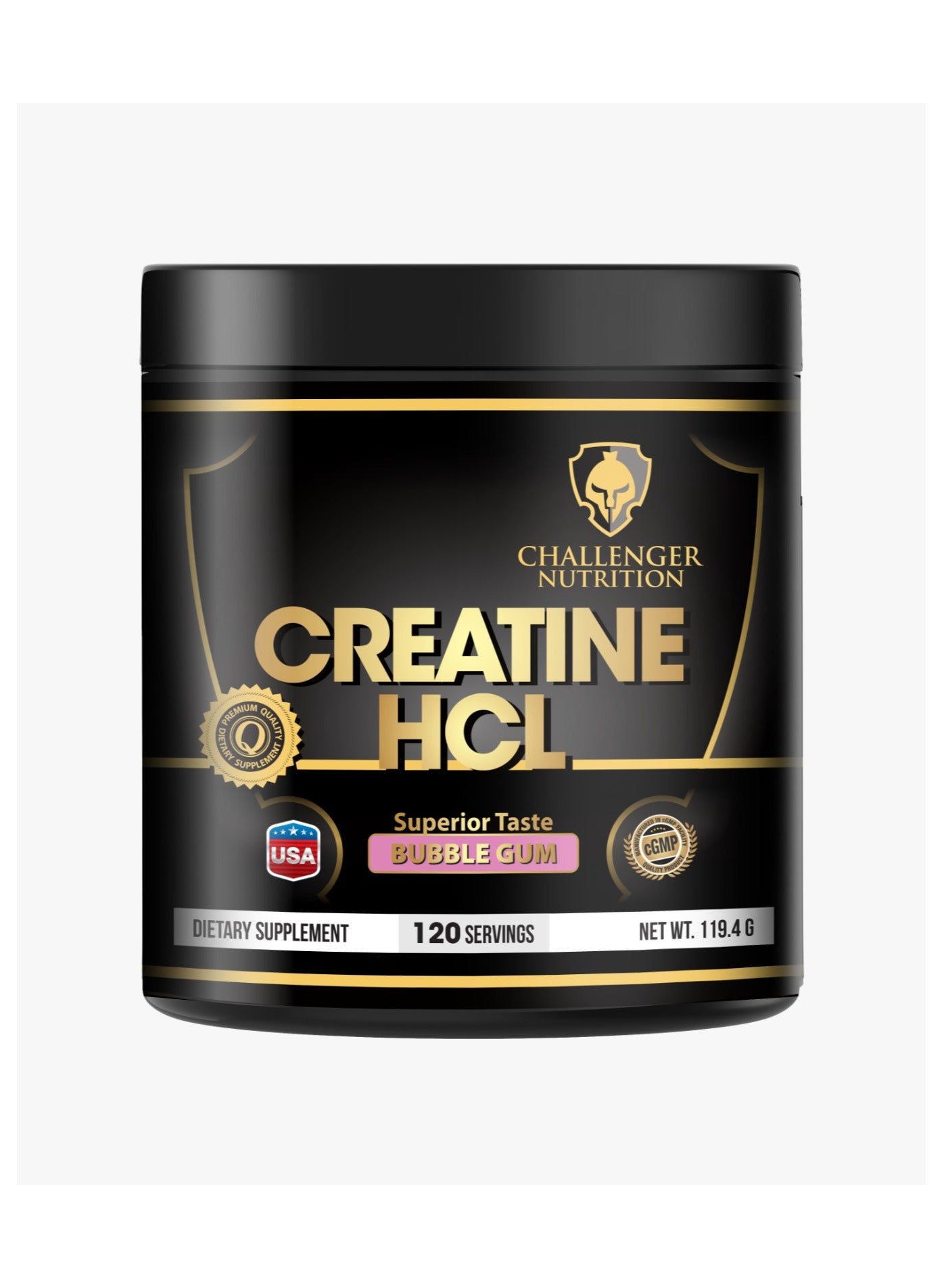 صفقة CHALLENGER NUTRITION كرياتين إتش سي إل علكة الفقاعات، 120 حصة 119.4 جم على Noon EG